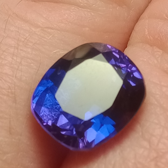 Jewelry - Sold5.3ct Extremely Rare Natural Purple Tanzanite Beautiful Gemstone Cushion Cut